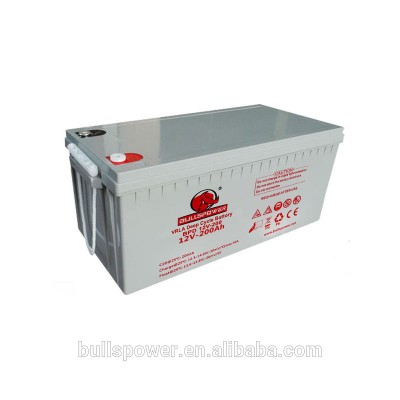 100v solar battery 6v 200ah deep cycle battery BPD12-200