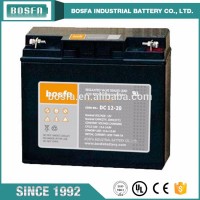 12v20ah ups battery deep cycle series DC12-20