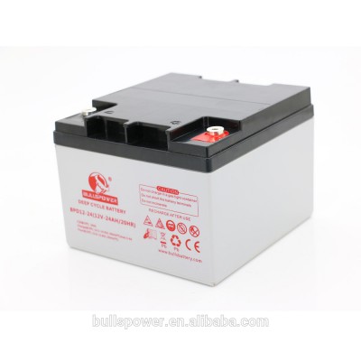 Wind Power 12 volt 36v 24v 12v 24ah battery vrla agm lead acid solar deep cycle battery